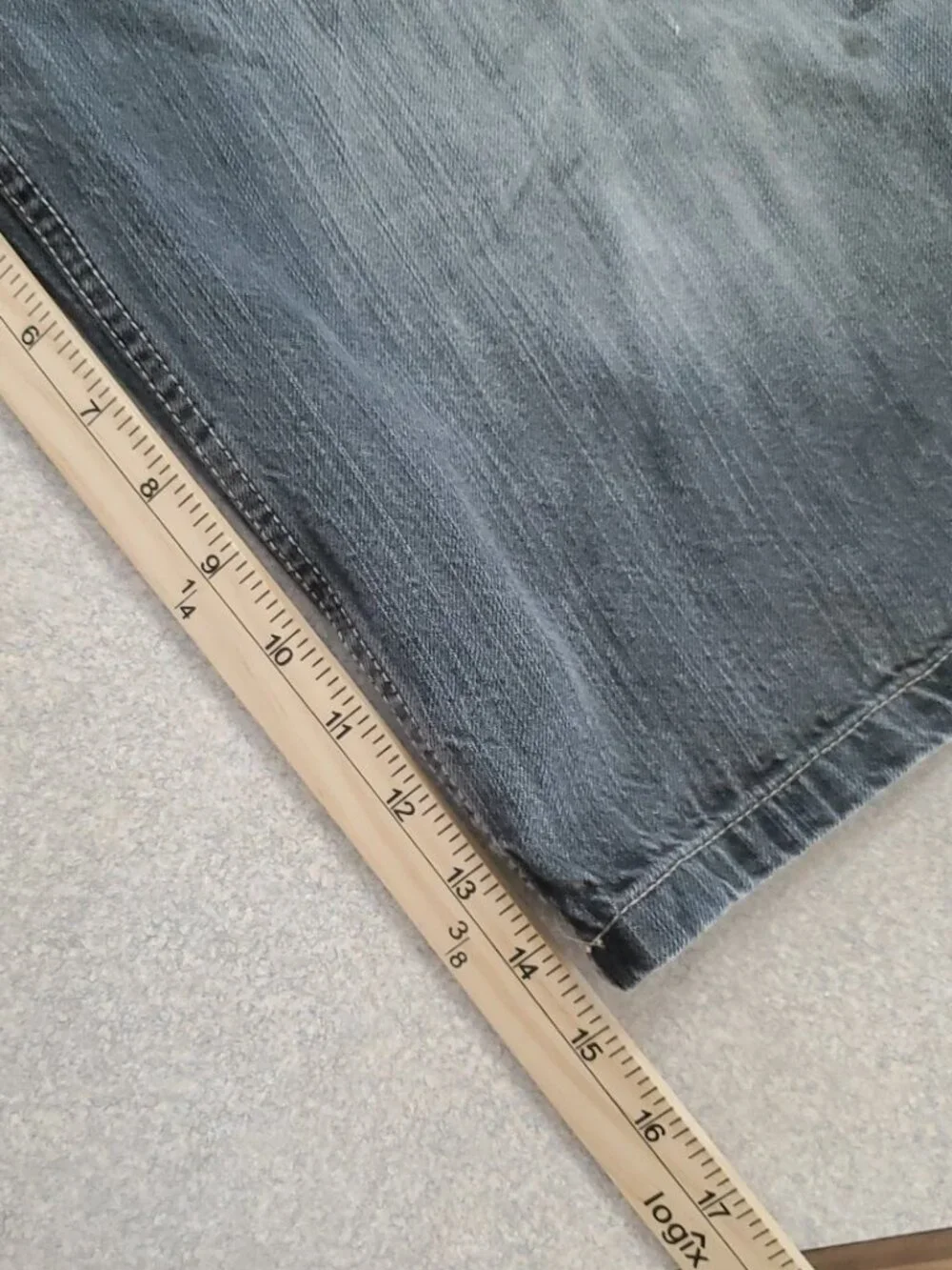 Mecca Denim Shorts Mens 36 (38) Black Jean Rap Baggy Streetwear Urban 90's Y2K